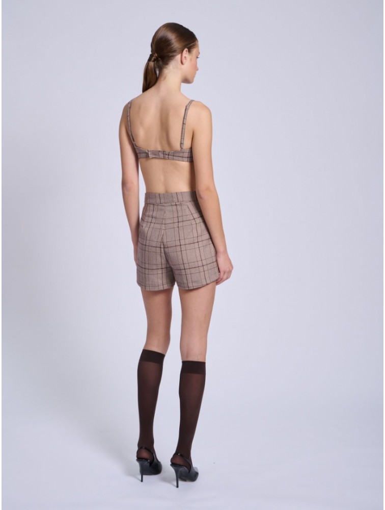 PROJECT SOMA Forez Shots Καρό Σορτς