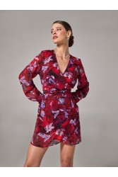 PROJECT SOMA Fuego Dress Red Κόκκινο Φόρεμα