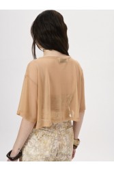 PROJECT SOMA Galia Nude Top Μπεζ Τοπ