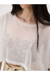 PROJECT SOMA Galia White Top Λευκό Τοπ
