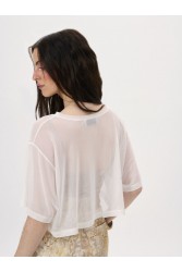 PROJECT SOMA Galia White Top Λευκό Τοπ