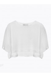 PROJECT SOMA Galia White Top Λευκό Τοπ