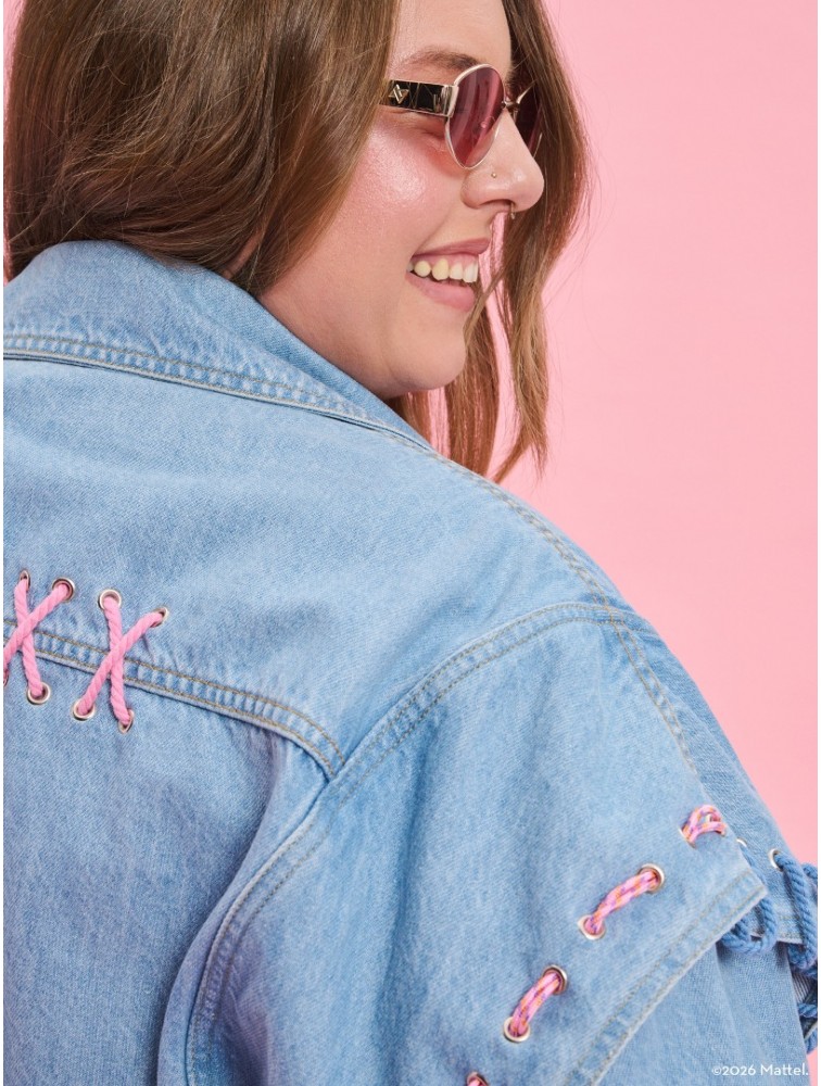 PROJECT SOMA Iconic Jacket Τζιν Τζάκετ