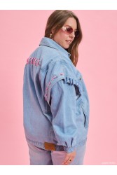 PROJECT SOMA Iconic Jacket Τζιν Τζάκετ