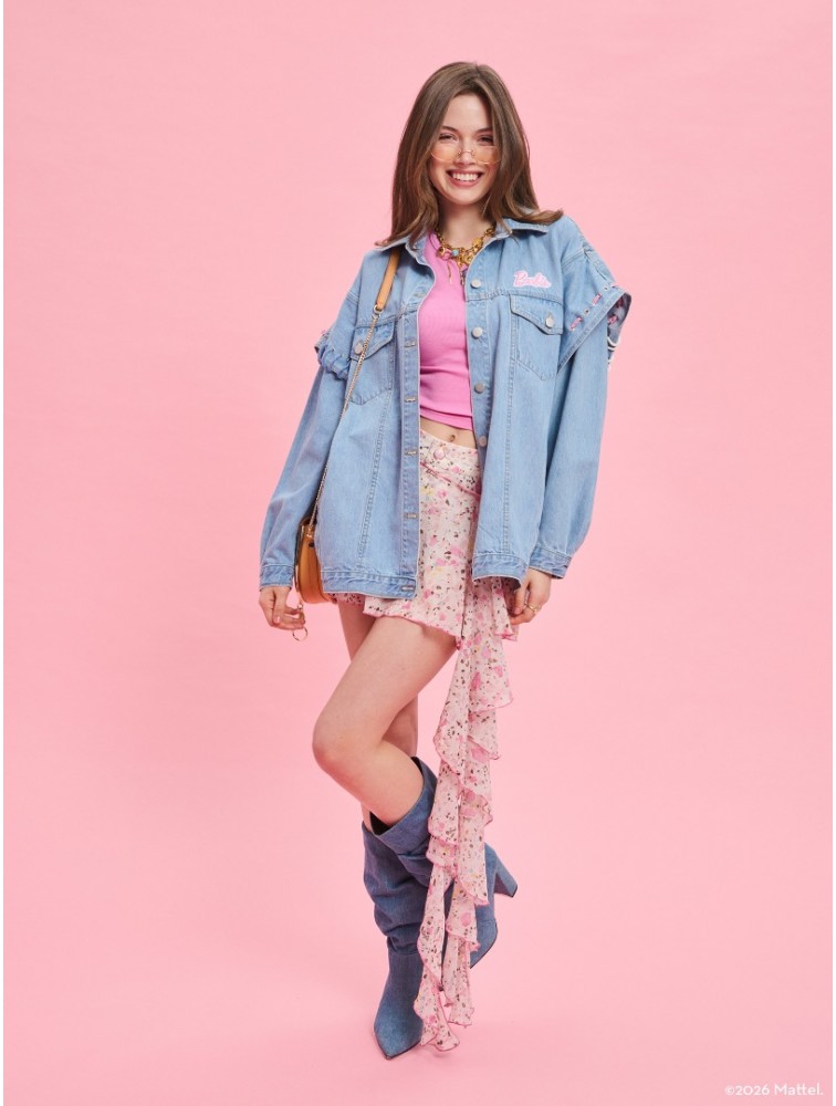 PROJECT SOMA Iconic Jacket Τζιν Τζάκετ