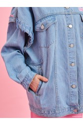 PROJECT SOMA Iconic Jacket Τζιν Τζάκετ
