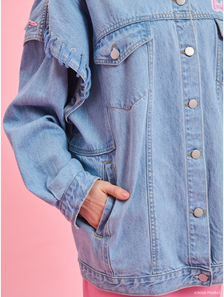 PROJECT SOMA Iconic Jacket Τζιν Τζάκετ