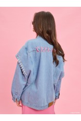 PROJECT SOMA Iconic Jacket Τζιν Τζάκετ