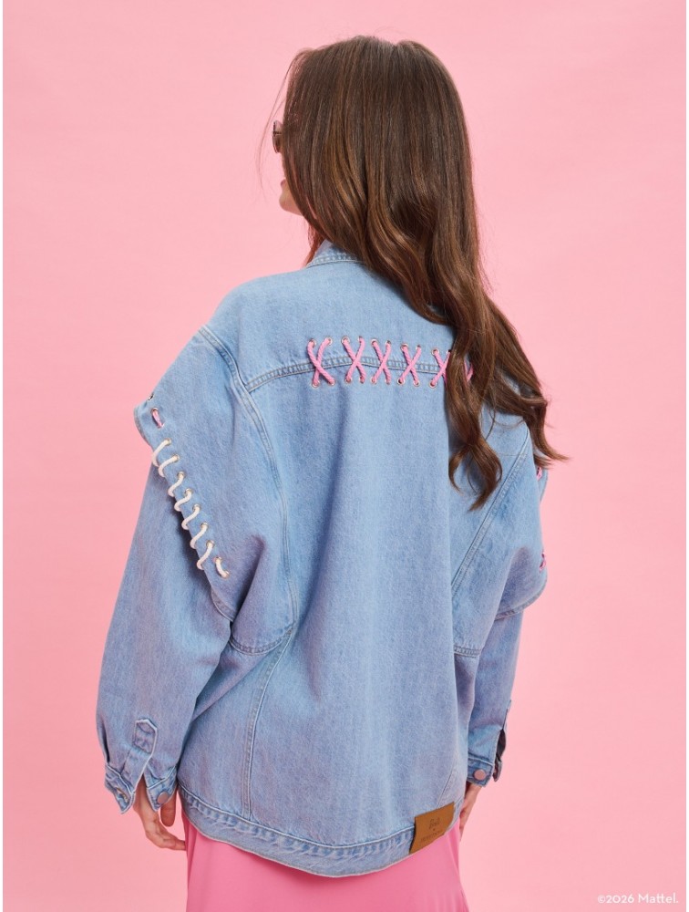 PROJECT SOMA Iconic Jacket Τζιν Τζάκετ