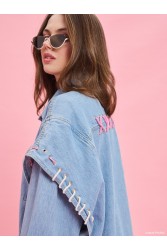 PROJECT SOMA Iconic Jacket Τζιν Τζάκετ