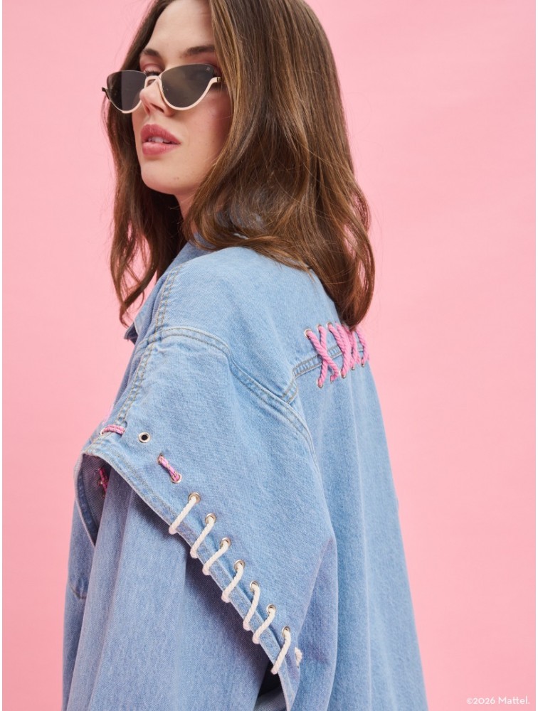 PROJECT SOMA Iconic Jacket Τζιν Τζάκετ