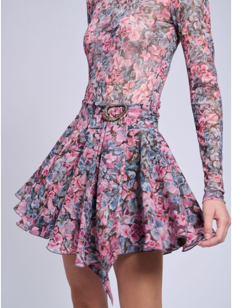 PROJECT SOMA Laura Skirt Φλοράλ Φούστα