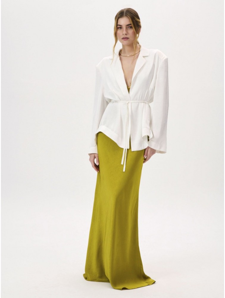 PROJECT SOMA Leila Lime Dress Λάιμ Φόρεμα