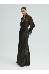 PROJECT SOMA Lille Skirt Εμπριμέ Μάξι Φούστα