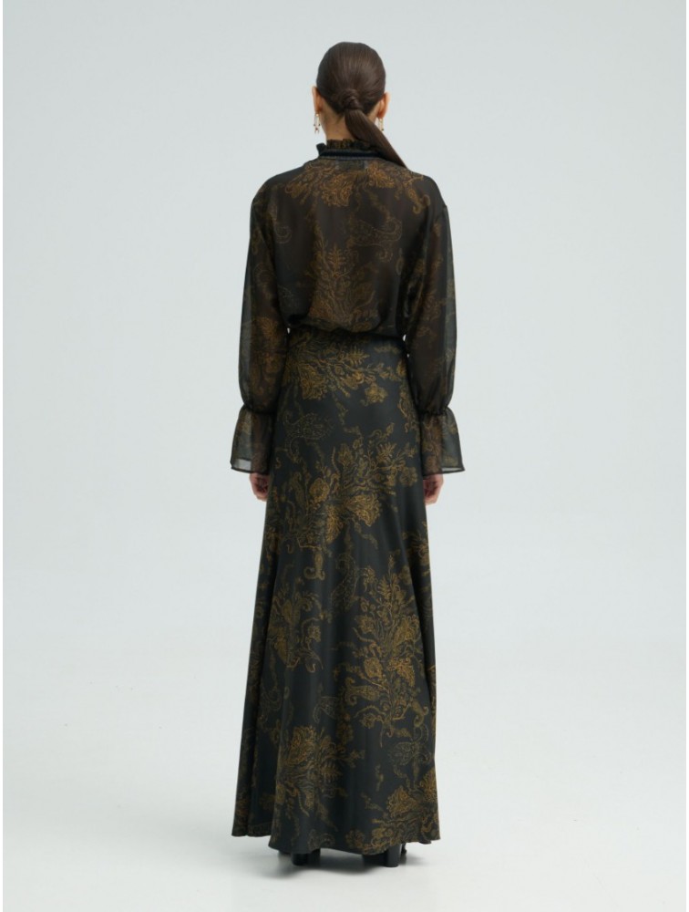 PROJECT SOMA Lille Skirt Εμπριμέ Μάξι Φούστα