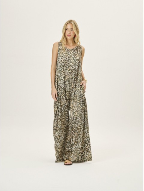PROJECT SOMA Mahana Overall Leopard