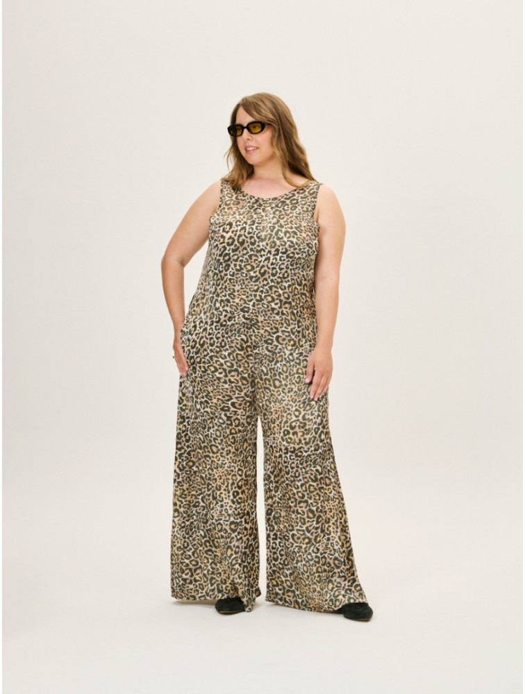 PROJECT SOMA Mahana Overall Leopard