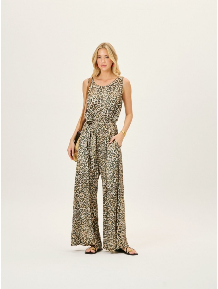 PROJECT SOMA Mahana Overall Leopard
