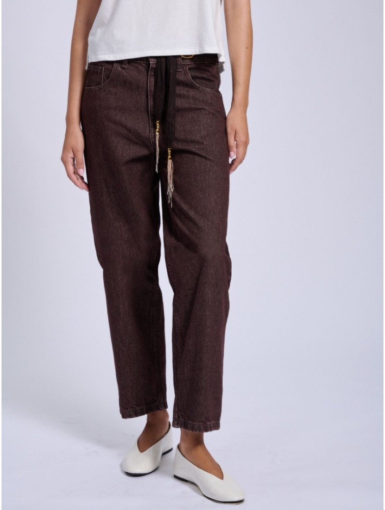 PROJECT SOMA Medoc Jeans Καφέ Ντένιμ Παντελόνι