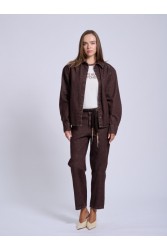 PROJECT SOMA Medoc Jeans Καφέ Ντένιμ Παντελόνι