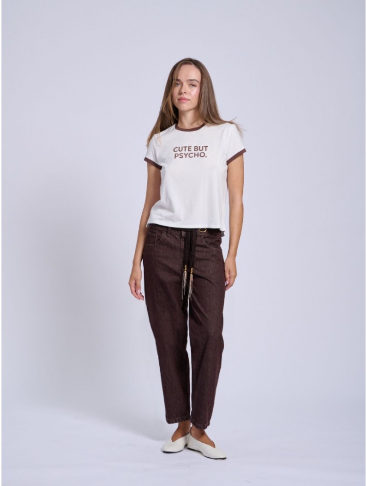 PROJECT SOMA Medoc Jeans Καφέ Ντένιμ Παντελόνι
