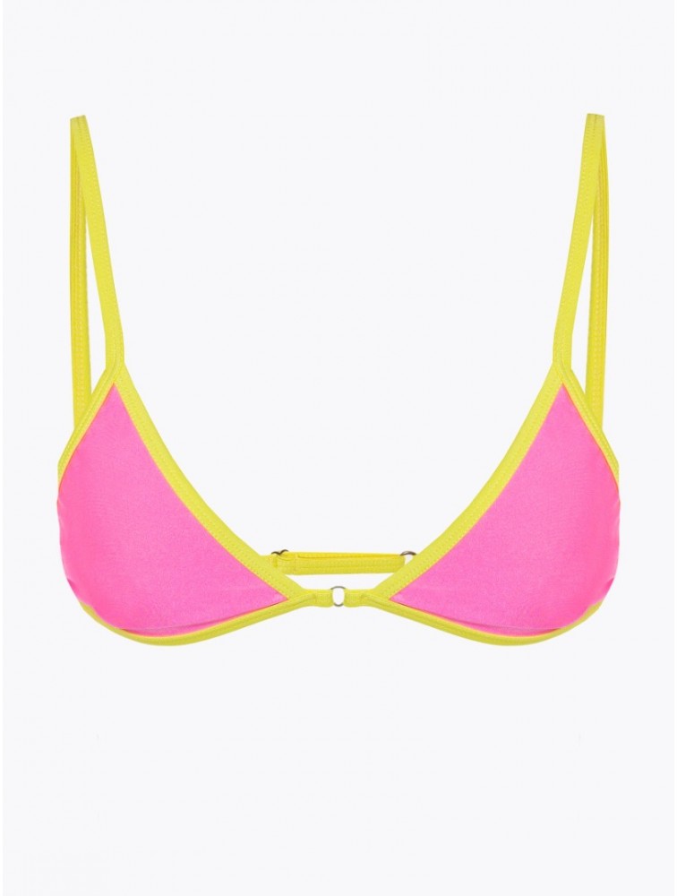 PROJECT SOMA Moonflower Bikini Top Ροζ Σουτιέν Μαγιό