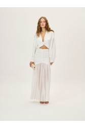 PROJECT SOMA Nerima Off-White Skirt