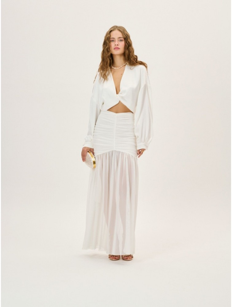 PROJECT SOMA Nerima Off-White Skirt