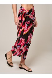 PROJECT SOMA Peony Scarf Εμπριμέ Παρεό Μαντήλι