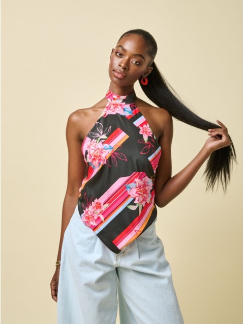 PROJECT SOMA Peony Top Διπλής Όψης