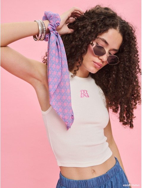 PROJECT SOMA Possibility Scrunchie Λιλά  Σκράντσι Μαντήλι