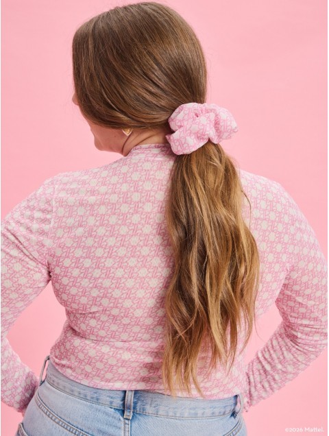 PROJECT SOMA Power Scrunchie Ροζ Σκράντσι