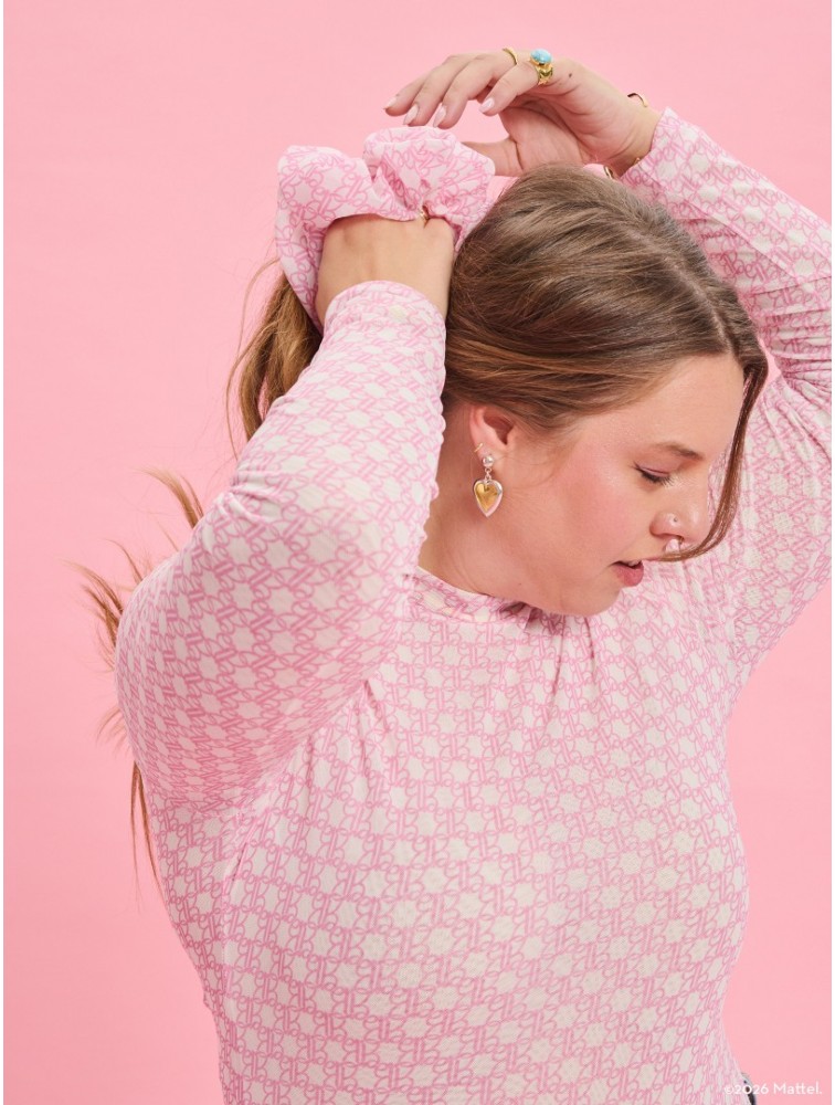 PROJECT SOMA Power Scrunchie Ροζ Σκράντσι