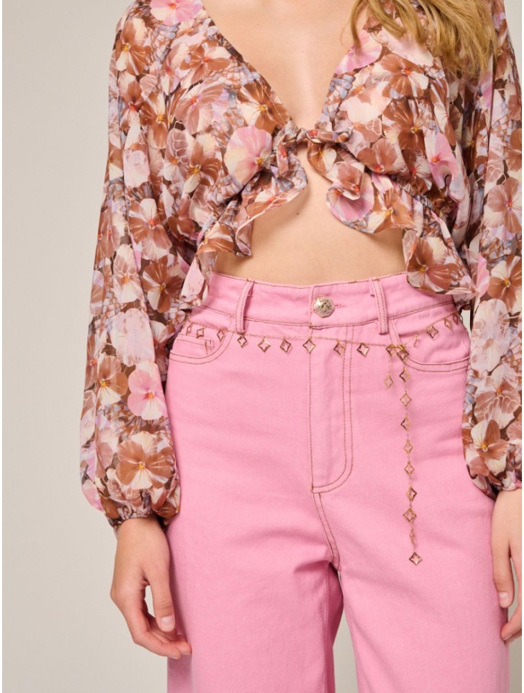 PROJECT SOMA Primrose Necklace Belt Επιχρυσωμένο Ατσάλινο Κολιέ Ζώνη