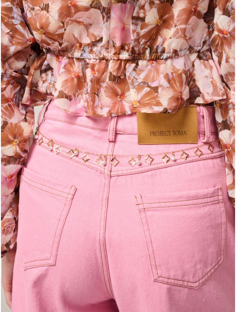 PROJECT SOMA Primrose Necklace Belt Επιχρυσωμένο Ατσάλινο Κολιέ Ζώνη