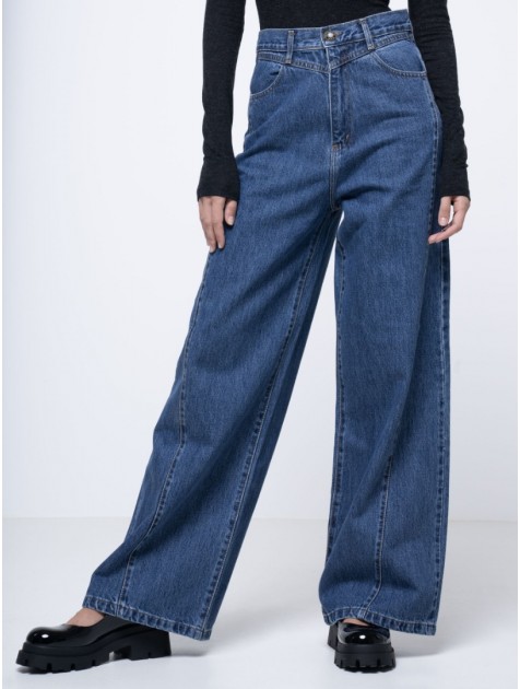 PROJECT SOMA Rosa Jeans Μπλε Τζιν
