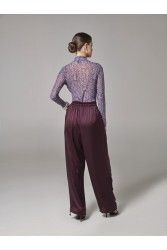 PROJECT SOMA Rubi Pants Purple Μωβ Παντελόνα