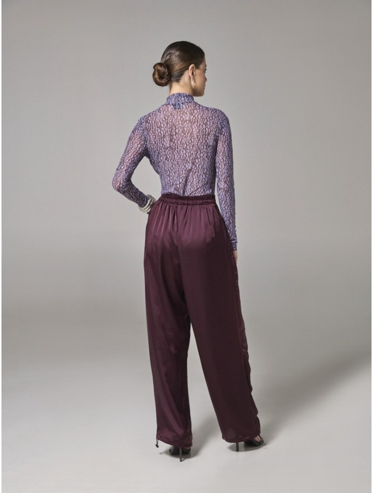 PROJECT SOMA Rubi Pants Purple Μωβ Παντελόνα