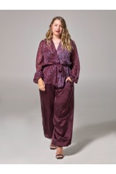PROJECT SOMA Rubi Pants Purple Μωβ Παντελόνα