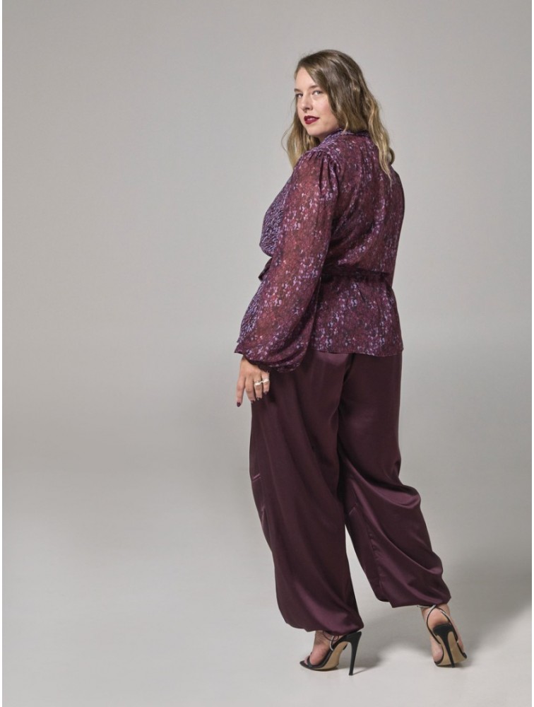 PROJECT SOMA Rubi Pants Purple Μωβ Παντελόνα