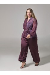 PROJECT SOMA Rubi Pants Purple Μωβ Παντελόνα