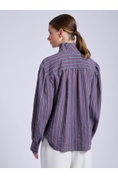 PROJECT SOMA Troyes Shirt Ριγέ Πουκάμισο