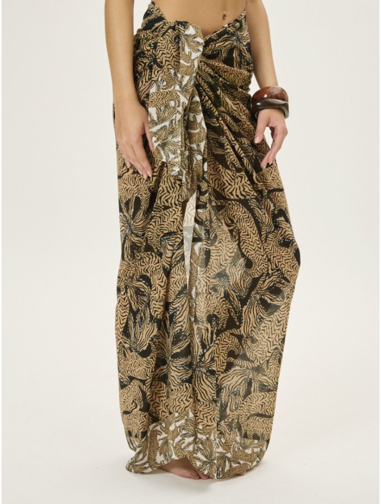 PROJECT SOMA Vague Black Scarf