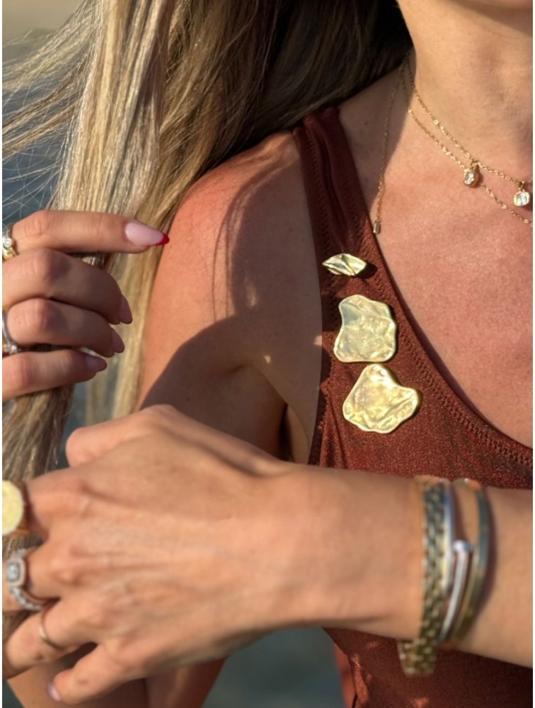 PROJECT SOMA Willow Brown Swimsuit Καφέ Ολόσωμο Μαγιό
