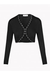 PROJECT SOMA Vanessa Black Top Μαύρο Τοπ