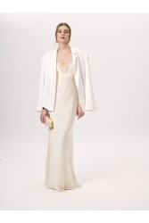 PROJECT SOMA Mazu Kimono Blazer White Λευκό Κιμονό Μπλέιζερ