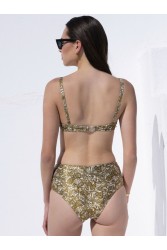 PROJECT SOMA Loane Χρυσό Bikini Τοπ