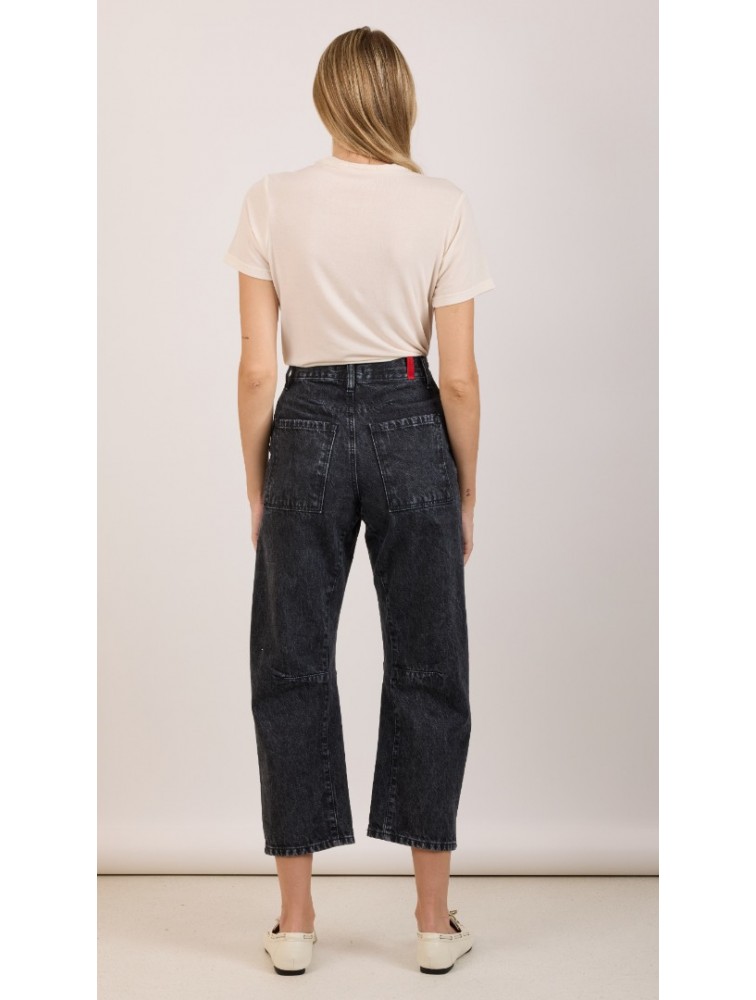 SALT & PEPPER JEANS Chris Black Pearl  Μαύρο Barrel Τζιν