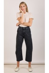 SALT & PEPPER JEANS Chris Black Pearl  Μαύρο Barrel Τζιν