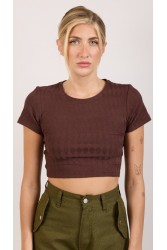 SALT & PEPPER JEANS Lena Brown Καφέ Τοπ